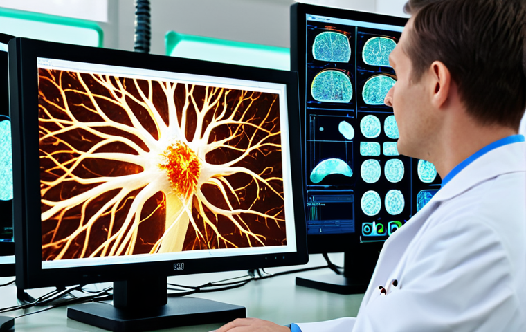 구리와 아연이 뇌 건강에 미치는 영향 - Copper's Neuron Power**
"Close-up of healthy neurons firing in the brain, bright electrical signals...